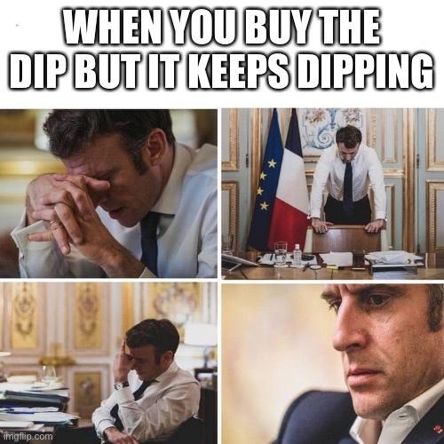 buy the dip they said