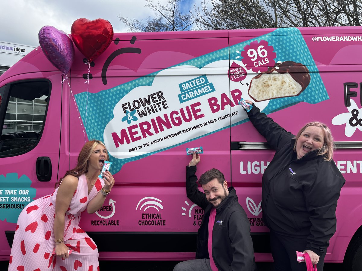 Don't forget to be on the look out for our NEW Delicious Ideas Van hitting the streets of London!🍓 🚚

Flower and White Ltd 💜

Make sure to tag us and send a pic! 👀

 #deliveryvan #flowerandwhite #snackdeliveries