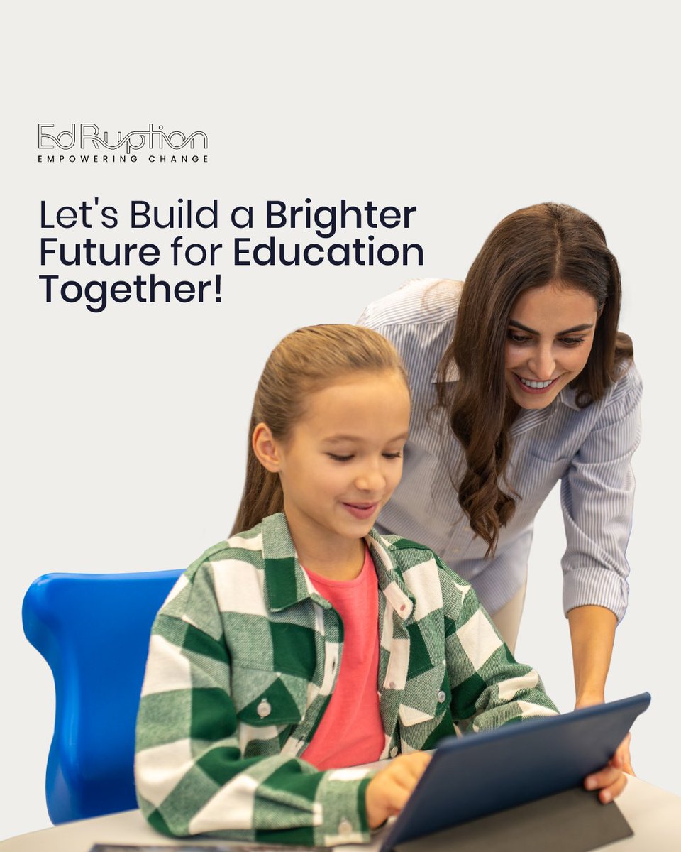 EdRuption_24's tweet photo. 🖥️ EdRuption can help you take your school's digital journey to the next level.

We are committed to empowering educators and driving innovation, ranging from personalised mentoring to tailored digital safeguarding.

https://t.co/MTdz7DcHRr 

#PedTech #EdRuption https://t.co/oZLmtasnZY