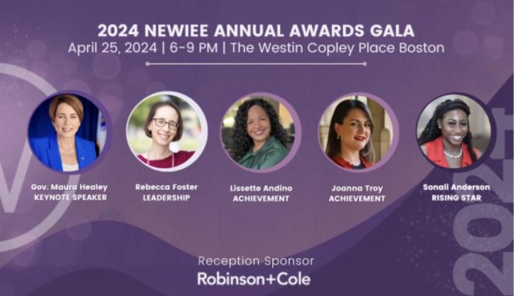 New England Women in Energy & the Environment - NEWIEE)'s 13th Annual Awards Gala, April 25, 6pm, #Boston #Massachusetts: buff.ly/3Jm5GAI @NEWomenInEE @maura_healey #@veic @massDOER @EversourceCorp @GreentownLabs #womeninenergy #womeningreen #environment #NewEngland