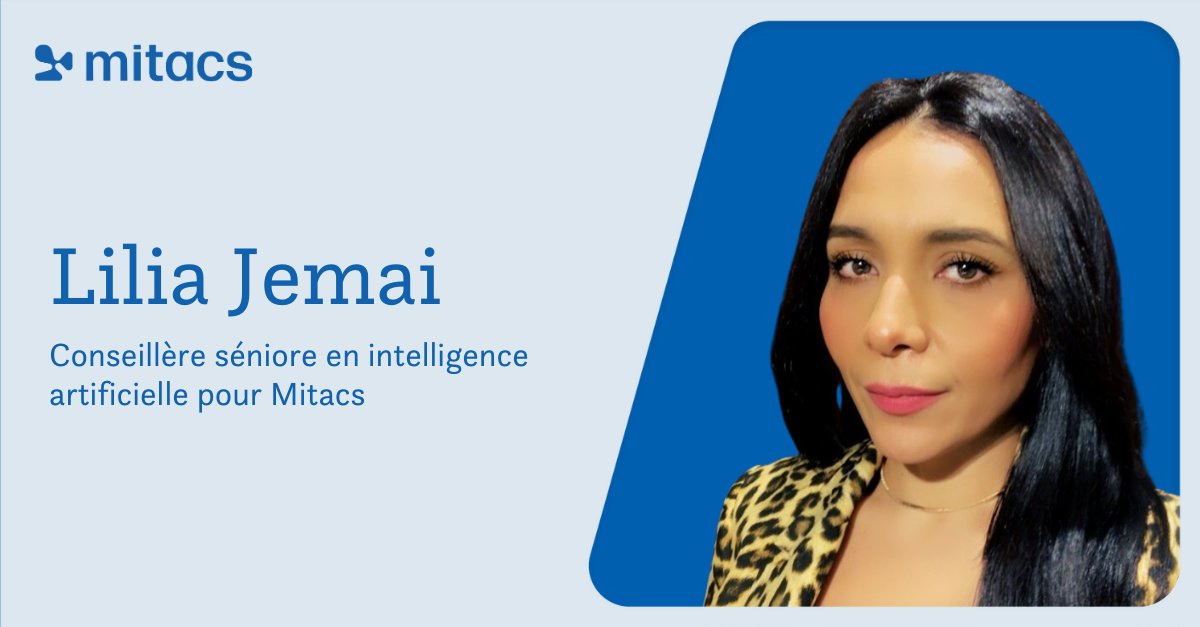 Rencontrez Lilia Jemai, conseillère séniore en intelligence artificielle. ✨ #Entreprises: elle peut vs aider à explorer le potentiel de l’#IA de pointe &amp; à cerner des possibilités concrètes qui cadrent avec vos objectifs d’affaires. Contactez -la :  ow.ly/cps250QwwE6