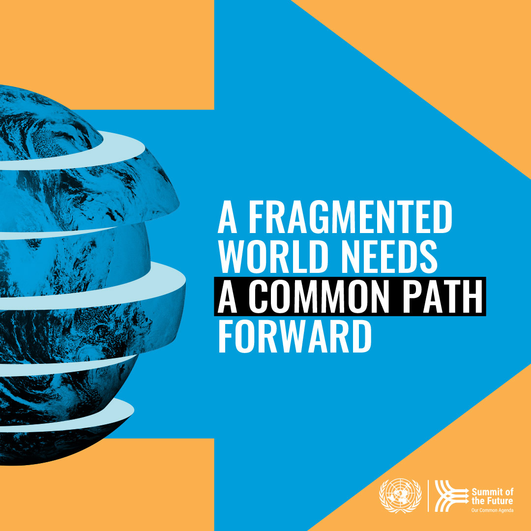 The world is at a crossroads. Leaders must rebuild trust and solidarity to take on today’s challenges and tomorrow’s emerging threats. Learn why the Summit of the Future is the key moment to put the world on a better path for #OurCommonFuture: ow.ly/POqG50RkhfC