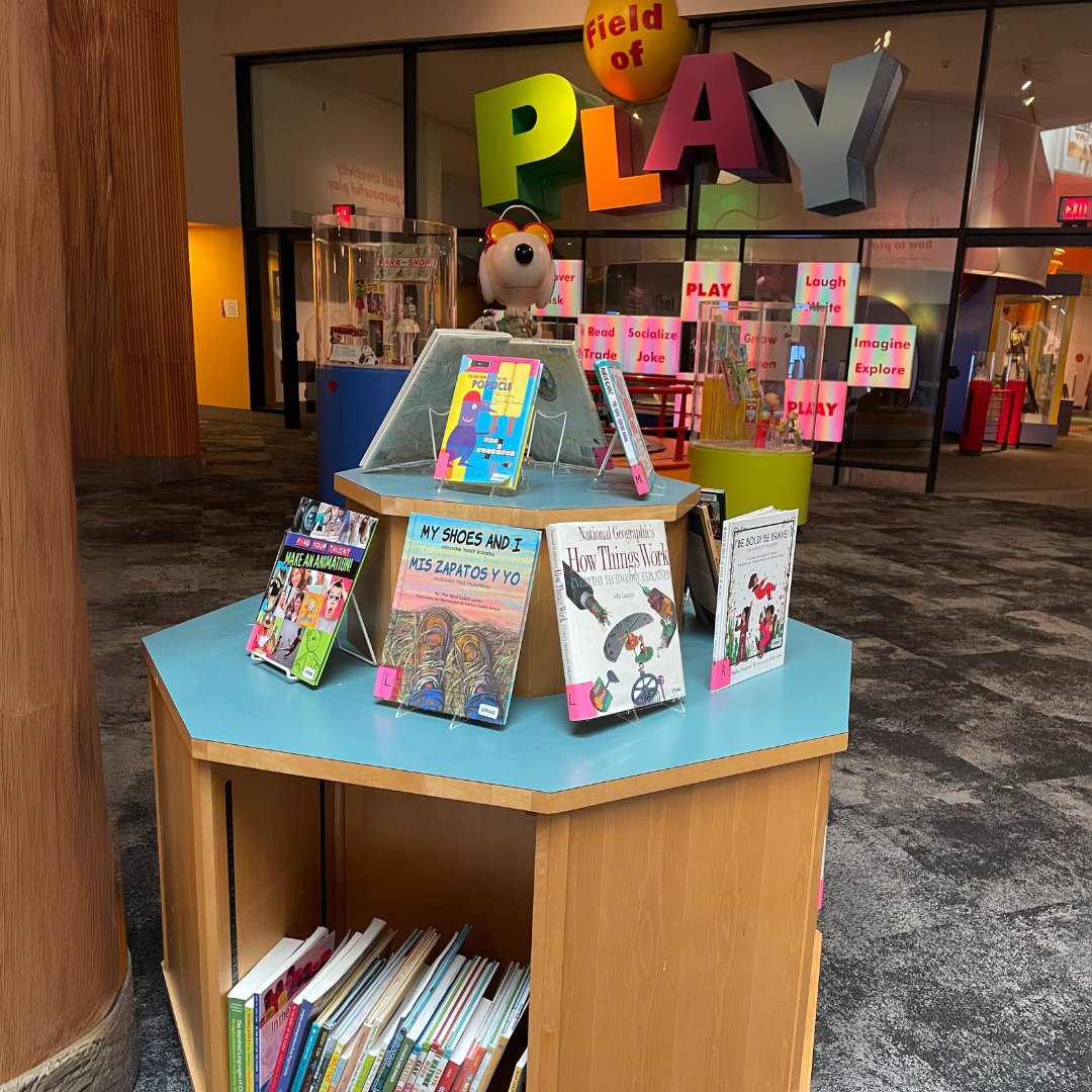 Today is World Book Day! Celebrate by checking out a book from The Strong’s Grada Hopeman Gelser Library. Find displays throughout the museum and use your Monroe County Library Card to check out a book. #WorldBookDay