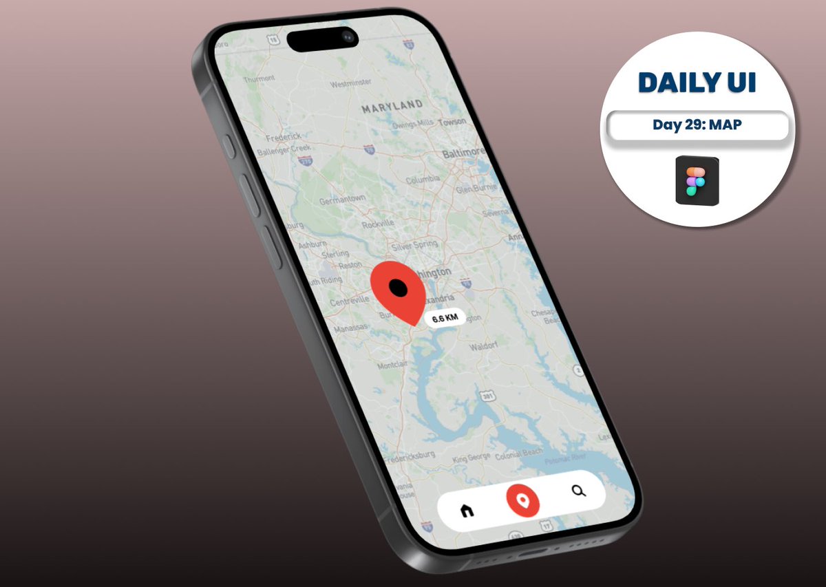 kbasit0195's tweet image. Daily UI challenge 

Day 29: MAP @DailyUI