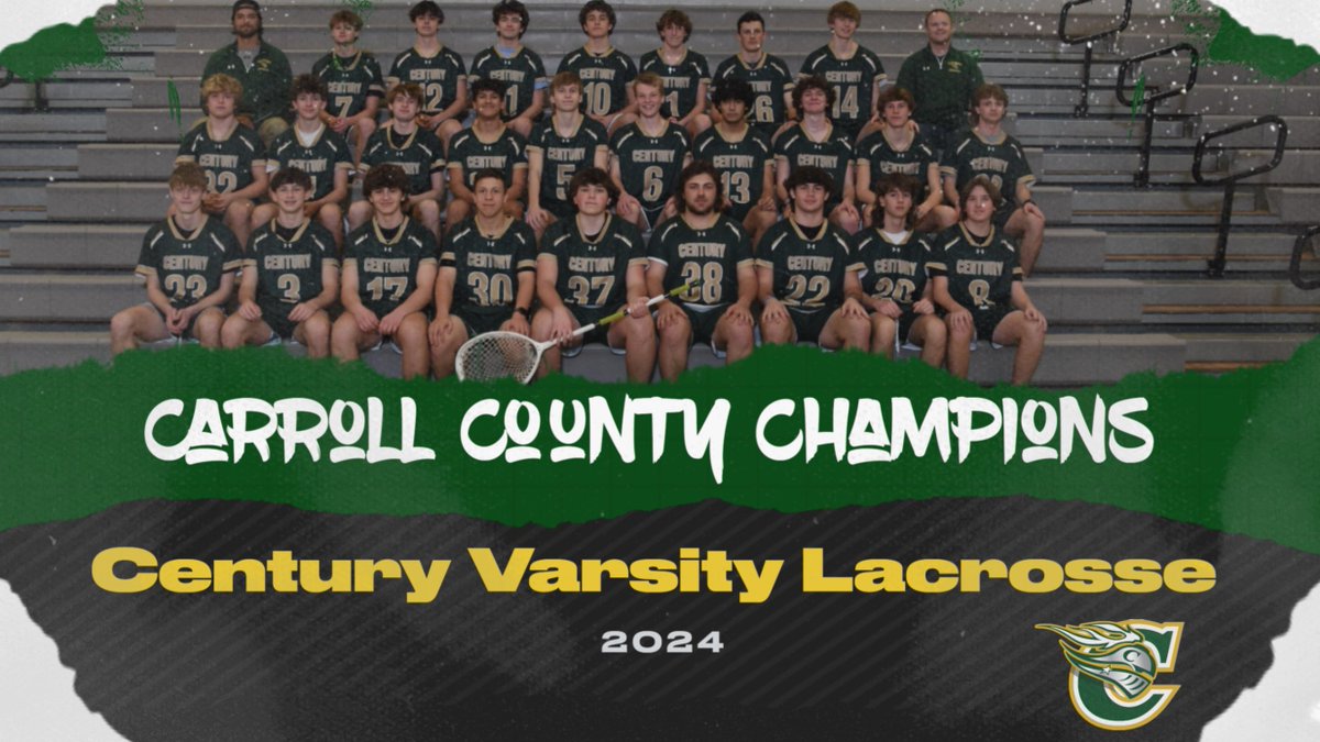 Congratulations to our Varsity Boys Lacrosse team who locked up the Carroll County Championship with their win over Liberty last night! #GoKnights
