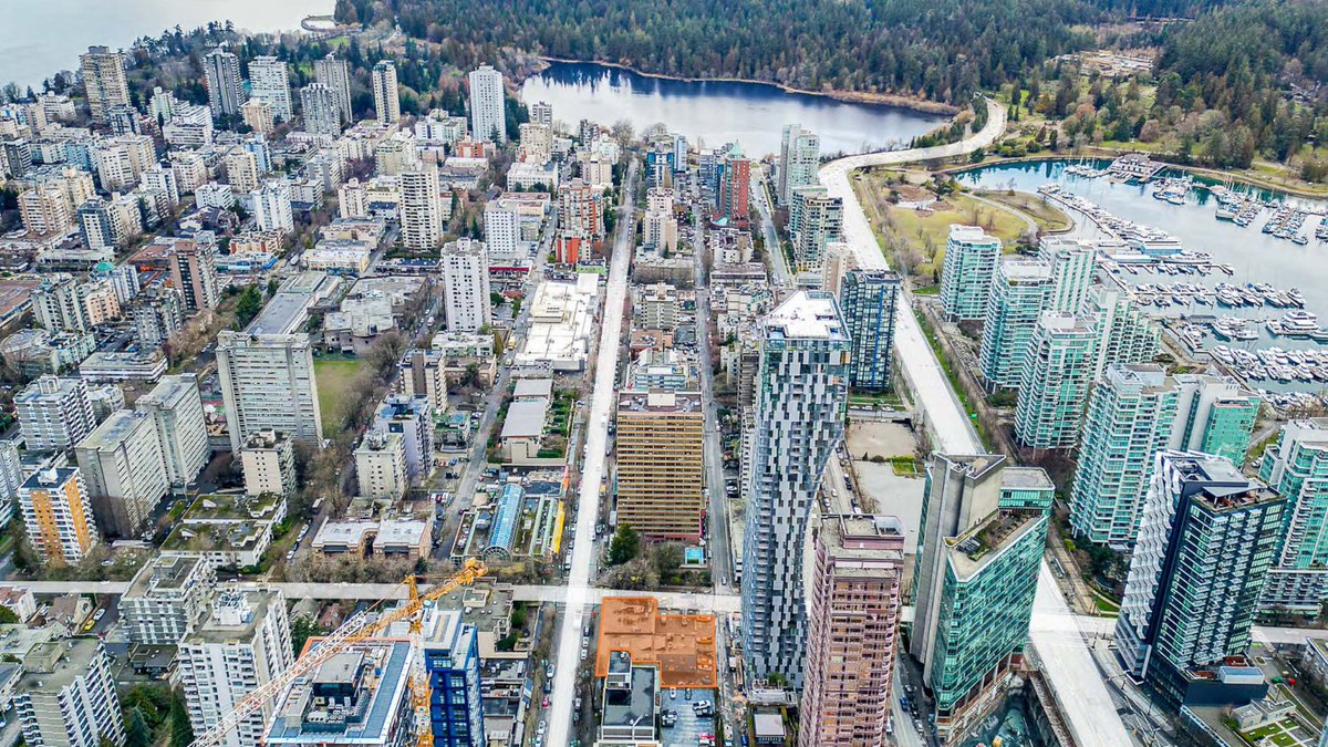 The purchase of a development site at 1555 Robson Street combined with 1525 Robson Street in Vancouver represents a unique, scaled opportunity in one of Canada’s most attractive and dynamic markets by adding 400 new rental units and 40,000 square feet of retail space.