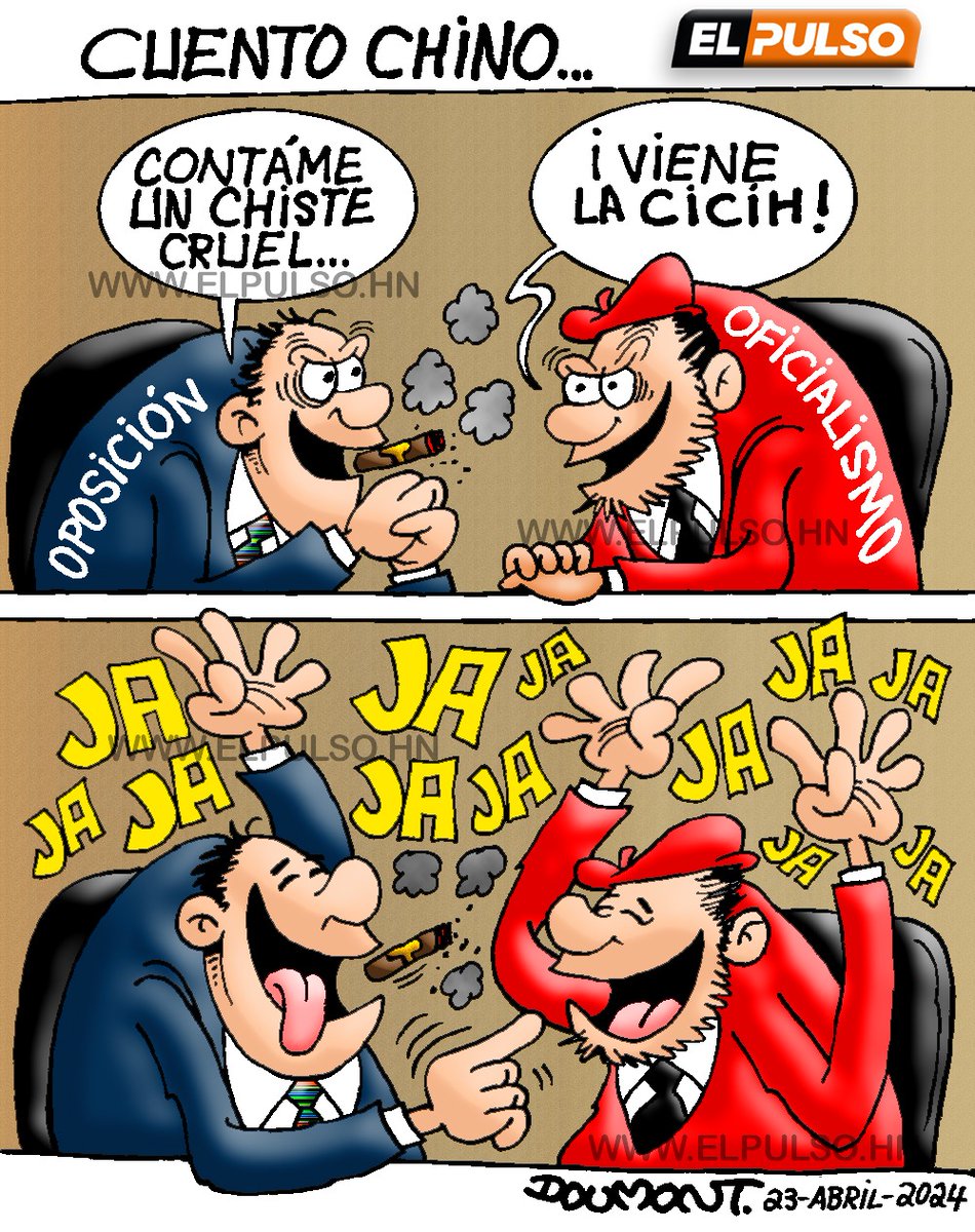 Así lo ve #Doumont: ¡Qué chistes! #ElPulso #Caricatura