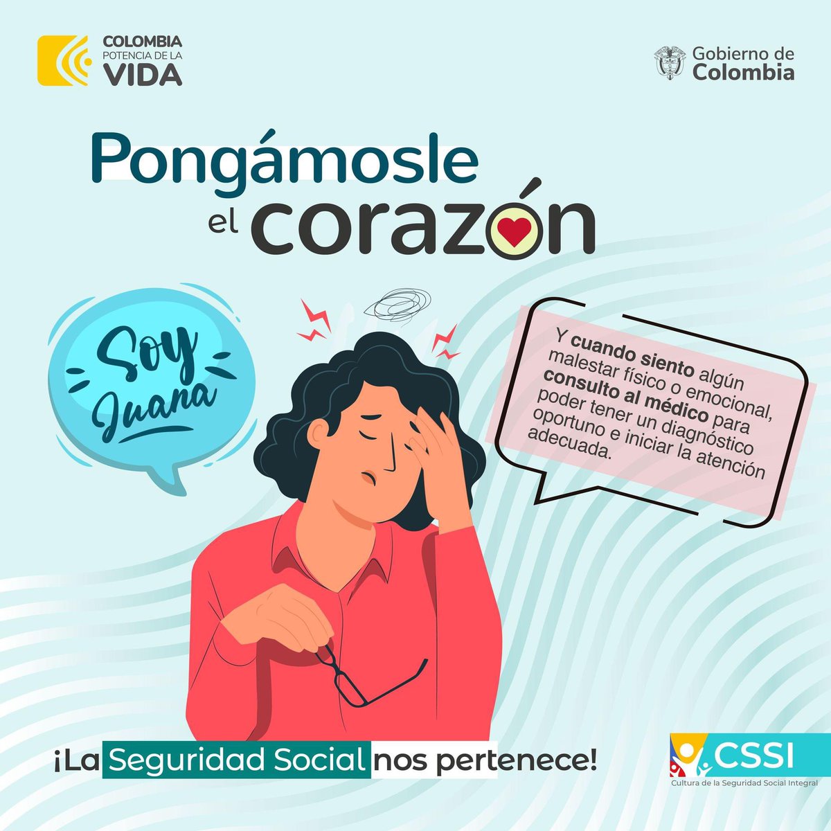 #semanadelaseguridadsocial2024 🤢😷Un diagnóstico oportuno y una atención adecuada puede salvar vidas.    #pongamosleelcorazon #seguridadsocial   #culturadelaseguridadsocial