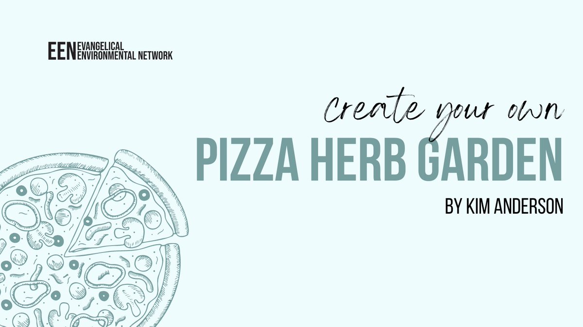 Today for Creation Care Week we're highlighting backyard creation care actions! EEN has put together a step-by-step guide for planting, growing, and harvesting herbs for homemade pizza. Check it out if you're looking for a fun spring or summer activity! ow.ly/vL5A50RmbeL
