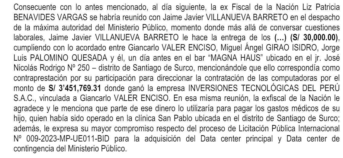 jesusverdeL's tweet photo. Patricia Benavides habría recibido coimas por direccionar la contratación de computadoras para el MP. https://t.co/kzOoaXGMmg