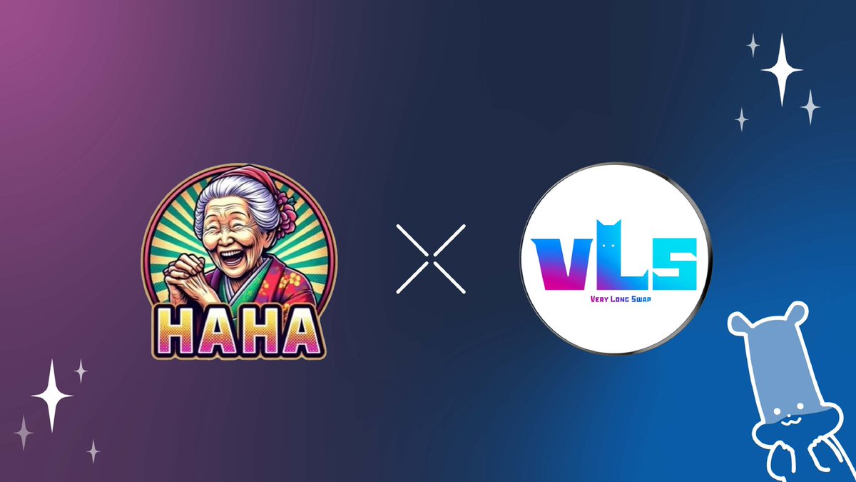 $HAHA has officially been listed on VLS and trading has started!🚀🚀🚀 Let's all support @hahacoinastar together!📣