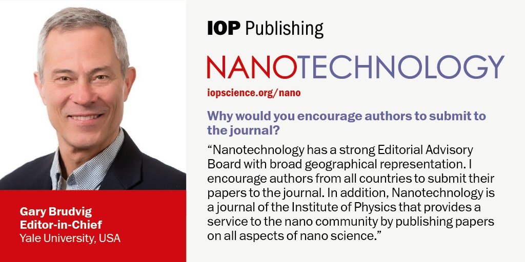 Looking for a home for your nanoscience research? Hear from NANO Editor-in-Chief, Gary Brudvig, about why you should submit 👇or learn more about the journal 👉 ow.ly/11Mj50RkX2x 

#nanoscience #nanotechnology