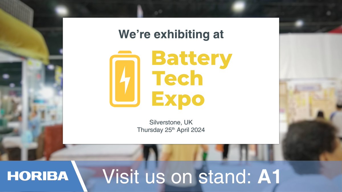 𝐁𝐚𝐭𝐭𝐞𝐫𝐲 𝐓𝐞𝐜𝐡 𝐄𝐱𝐩𝐨! 🔋 It's nearly here! Visit #HORIBA, Stand A1, to see the Vulcan series compact chassis dynamometer & talk to us about testing #batterycomponents up to the full #batteryelectricvehicle #bev, #conformityofproduction & compliance. #batterytechexpo