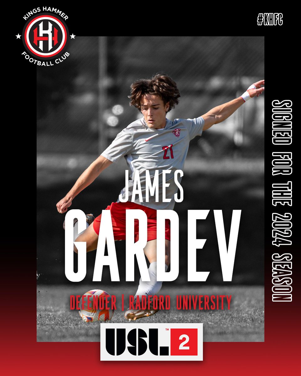 Bolstering the backline! 💪 We’re excited to add Travis Smith Jr. from <a href="/WakeMSoccer/">Wake Forest Men's Soccer</a> and James Gardev from <a href="/RadfordMSOC/">Radford Men's Soccer</a> to our 2024 roster. Welcome to the squad, boys! 👏👏 #Path2Pro