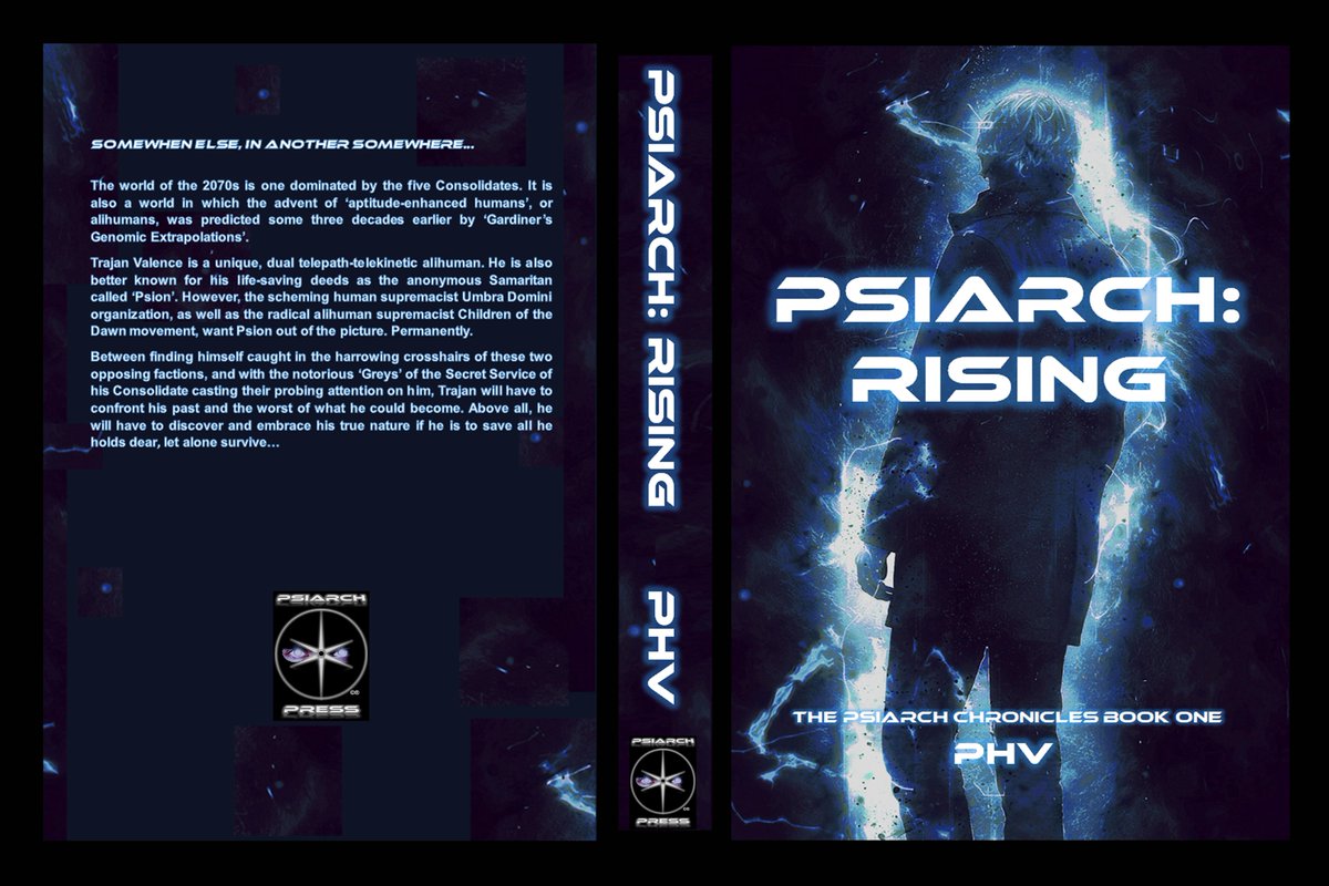 #PsiarchRising - an engaging #scifi #thriller with complex characters, twists and turns, and peaks of #action.

Full list of selling outlets: realphvmentarch.blogspot.com/2022/07/where-…

#bookx #booktwitter #bookish #bookrecommendations #bookstoread #booksworthreading #readerscommunity #indieApril