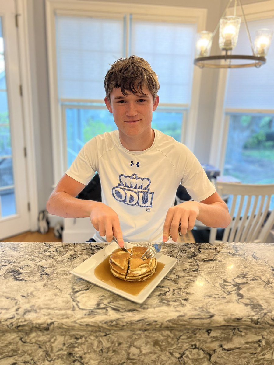Happy Birthday Ryder! Excited to celebrate you all day …kicking it off with birthday pancakes.