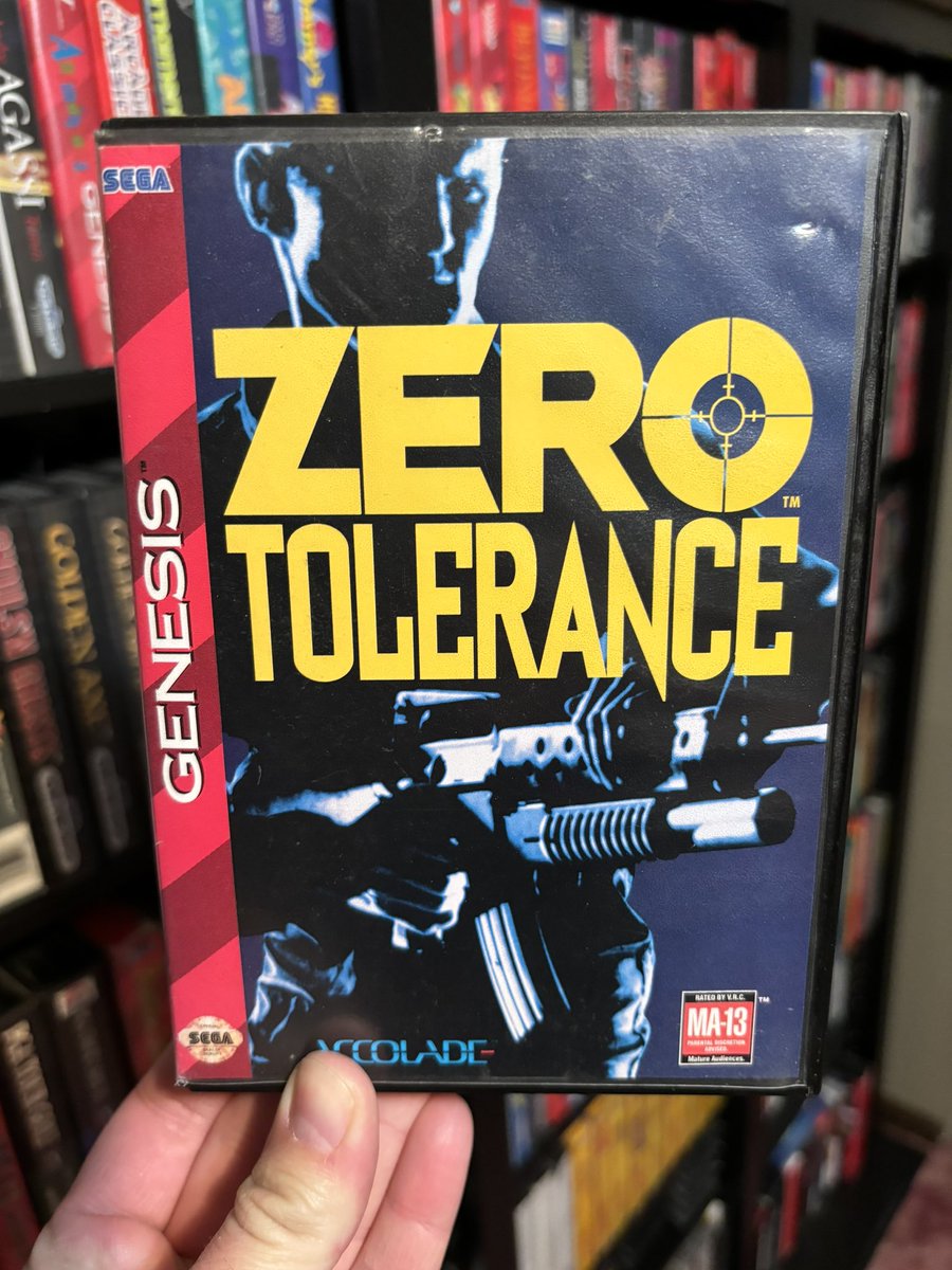 Day Z for #SegaAtoZ is going to be Zero Tolerance 

It’s a shockingly playable FPS that is also very affordable. It’s not a hidden gem but it’s a solid addition to any Genesis collection