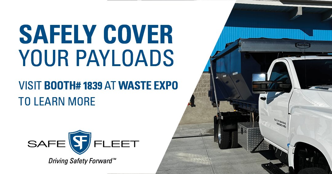 2-Weeks till #WasteExpo! Don't miss us!

Drop by booth# 1839 to see our Safe Fleet family of brands for tarp and safety solutions. See our Link-in-Bio for show link & use VIP Code: CR3

#pulltarps #rollrite #tarpsystem #safefleet #rolloffs #hooklifts #trailers #waste #safety