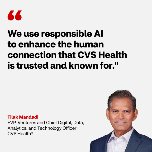 Tilak Mandadi discusses AI in health care on Technovation Podcast #TeamCVS cvs.co/3JuAM9a