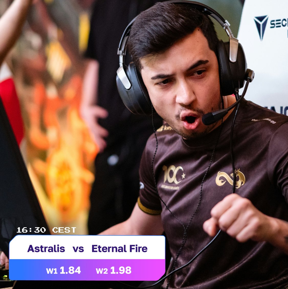 The first day of #ESLProLeague S19 Astralis and Eternal Fire will face off for the first time! → cropped.link/esl_pro_tw