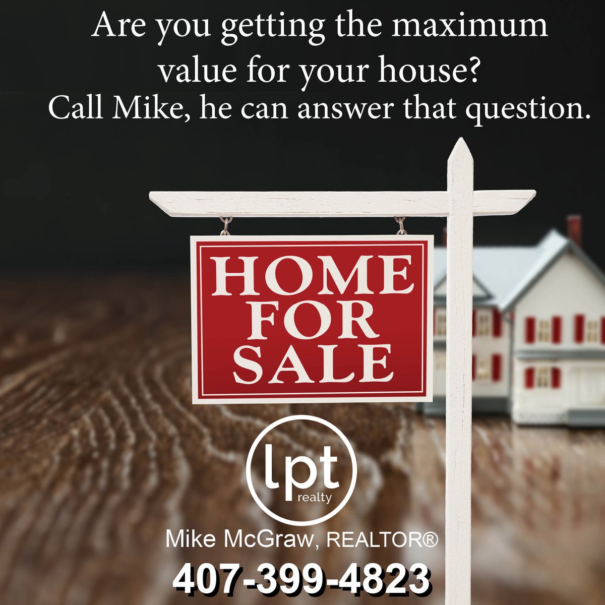 Are you getting the maximum value for your home?
Call or text me at 407-399-4823. I'm ready to get to work for you.

#LPTRealty #LPTRealtyProud #Orlandorealestate #Apopkarealestate #RealEstate #Realtor