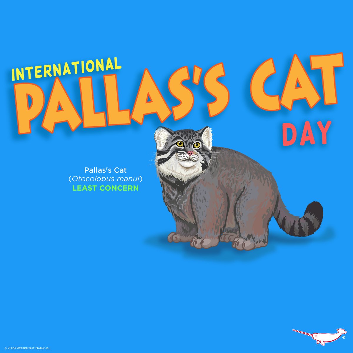 #PallassCatDay

Earth Day SALE - Save 20% Off Everything in the #PeppermintNarwhal Store.
Shop Now: peppermintnarwhal.com
International Shoppers visit our Etsy store:
etsy.com/shop/Peppermin…

#PallasCatDay #PallassCat #PallasCat #Otocolobus #manul