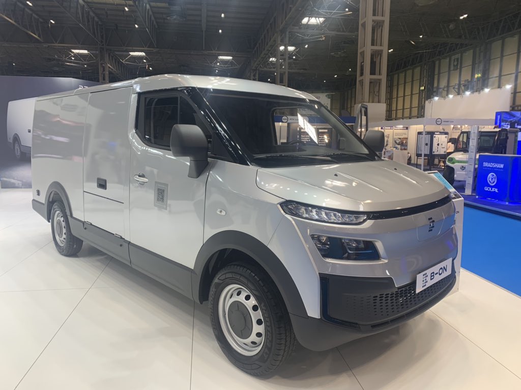 It wouldn’t be @TheCVShow without something new to show you - the @saicmaxus_uk eDeliver5, the @canoo LDV130 and American Bulldog and the #B-On Pelkan. All to be launched either late 2024/early 2025 @APicton_Glass @GlassGuide @autovista_group @autovista24 @JDPowerAutos @JDPower