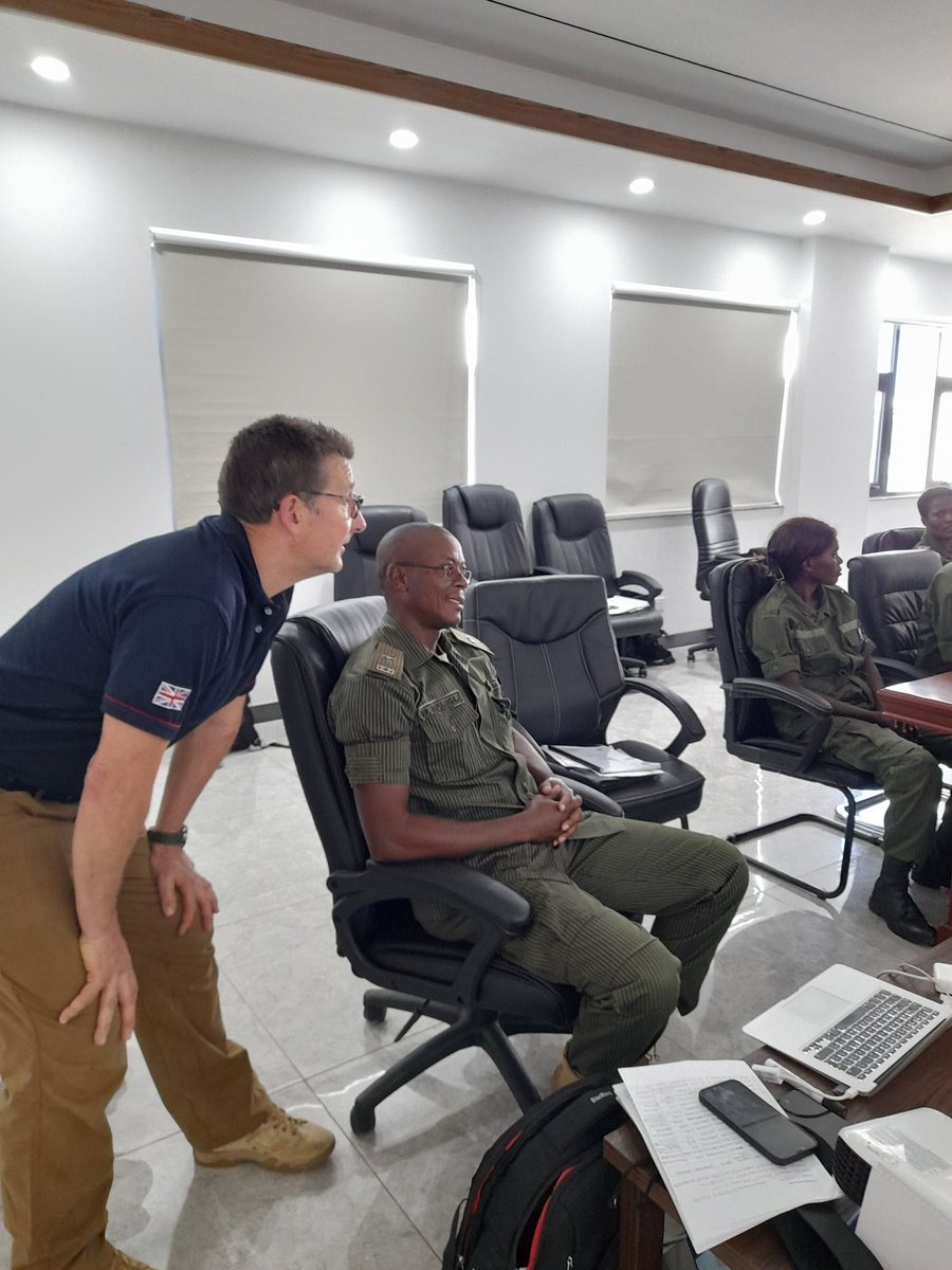 @BPST_A and Zambian Police Service trainers delivering the Operational Command 'Bronze Commanders' to Formed Police Unit section and platoon commanders. Led by the ZPS, capability in action. @UKinZambia @UKUN_NewYork