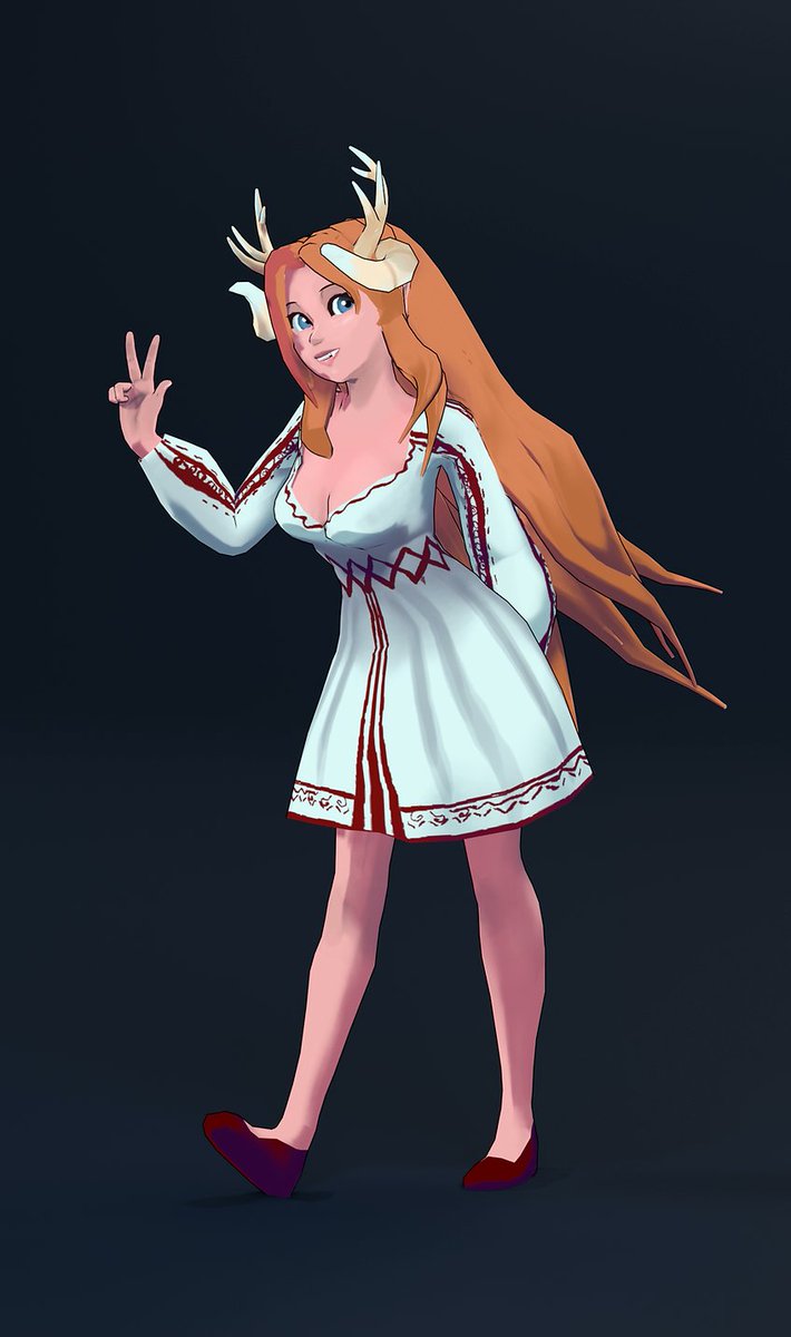umbcGameDev's tweet photo. We're spotlighting our presenters for DEC, and today we're talking about Natalia "Tulie" Mitiuriev! She is a Junior Character Artist and alumni from UMBC who will be demoing How to make 3D Hair for Games. 

Tulie will be our second presenter, so tune in at 12pm to catch her talk! https://t.co/MpYkwRBHrR