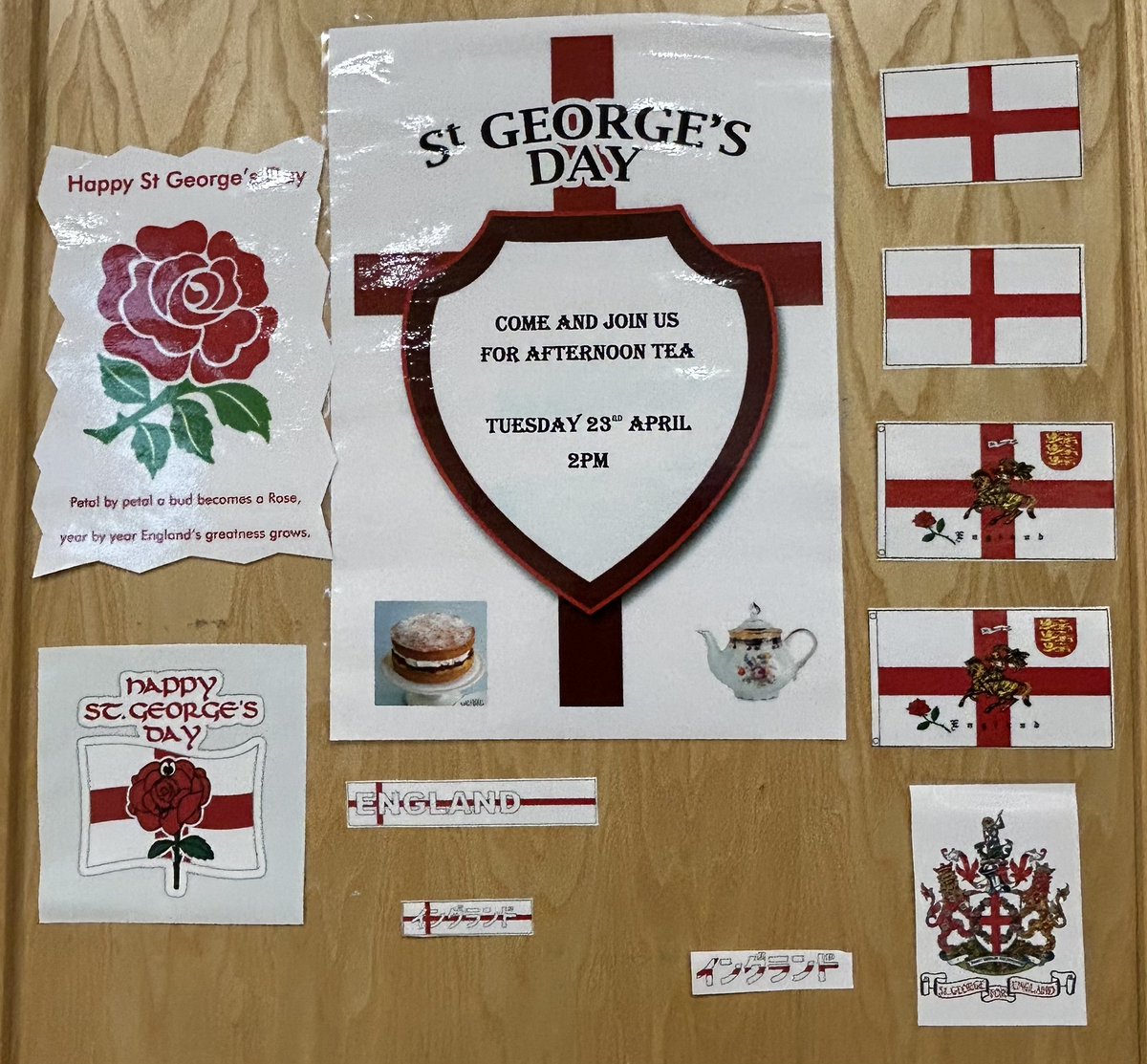NickiKershaw87's tweet photo. Service users and staff on springwood have enjoyed afternoon tea for St Georgeโs day #teamribble @WeAreLSCFT @wearewoodview @MeganCunliffe2 @natski89 https://t.co/eSbRrQ28ag