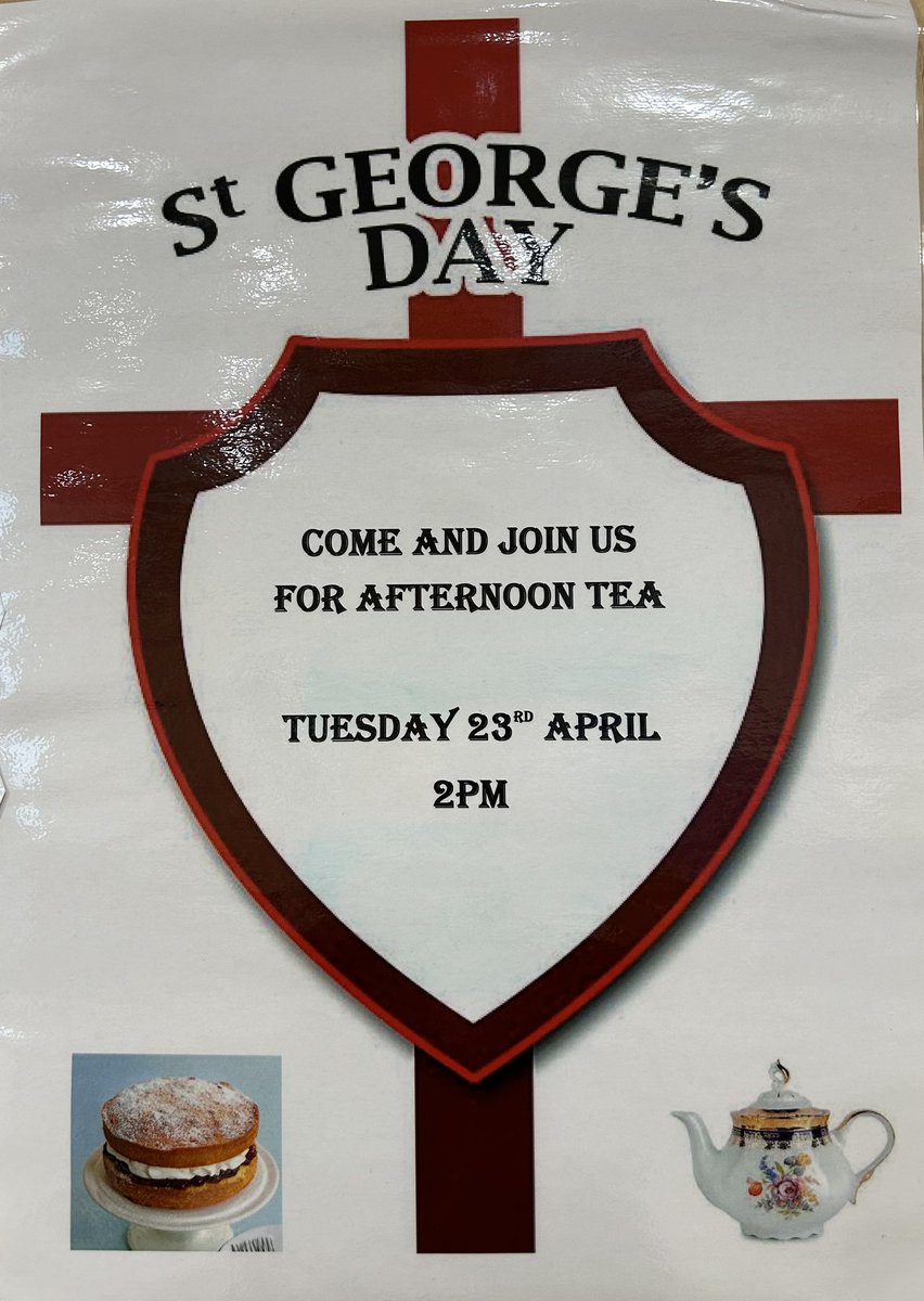 NickiKershaw87's tweet photo. Service users and staff on springwood have enjoyed afternoon tea for St Georgeโs day #teamribble @WeAreLSCFT @wearewoodview @MeganCunliffe2 @natski89 https://t.co/eSbRrQ28ag