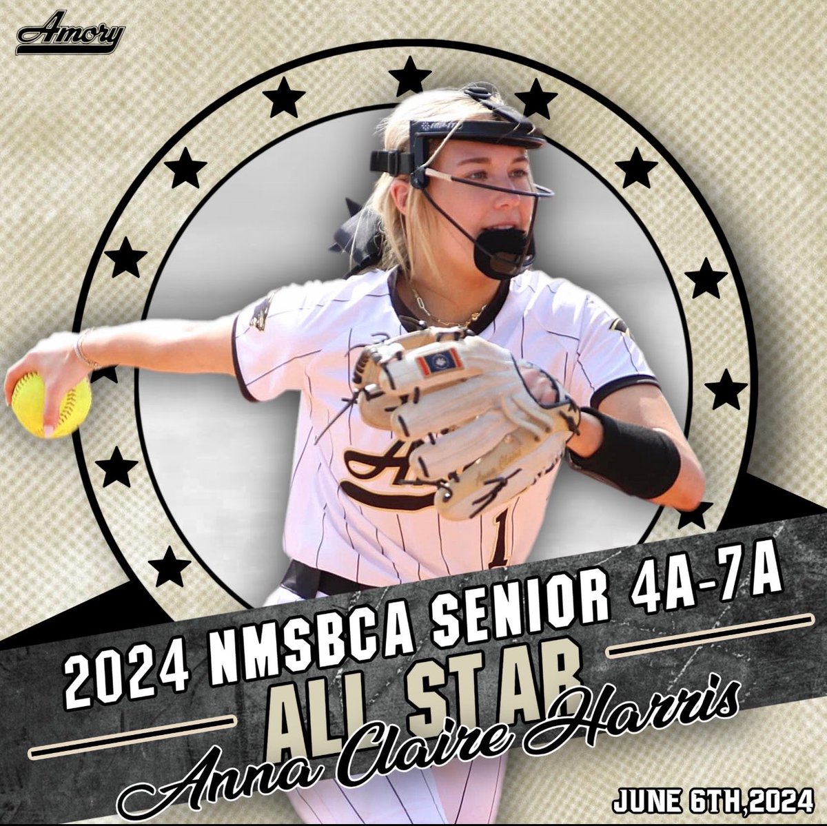 Congratulations to our Senior Anna Claire Harris! 🙌🏽🐾🥎