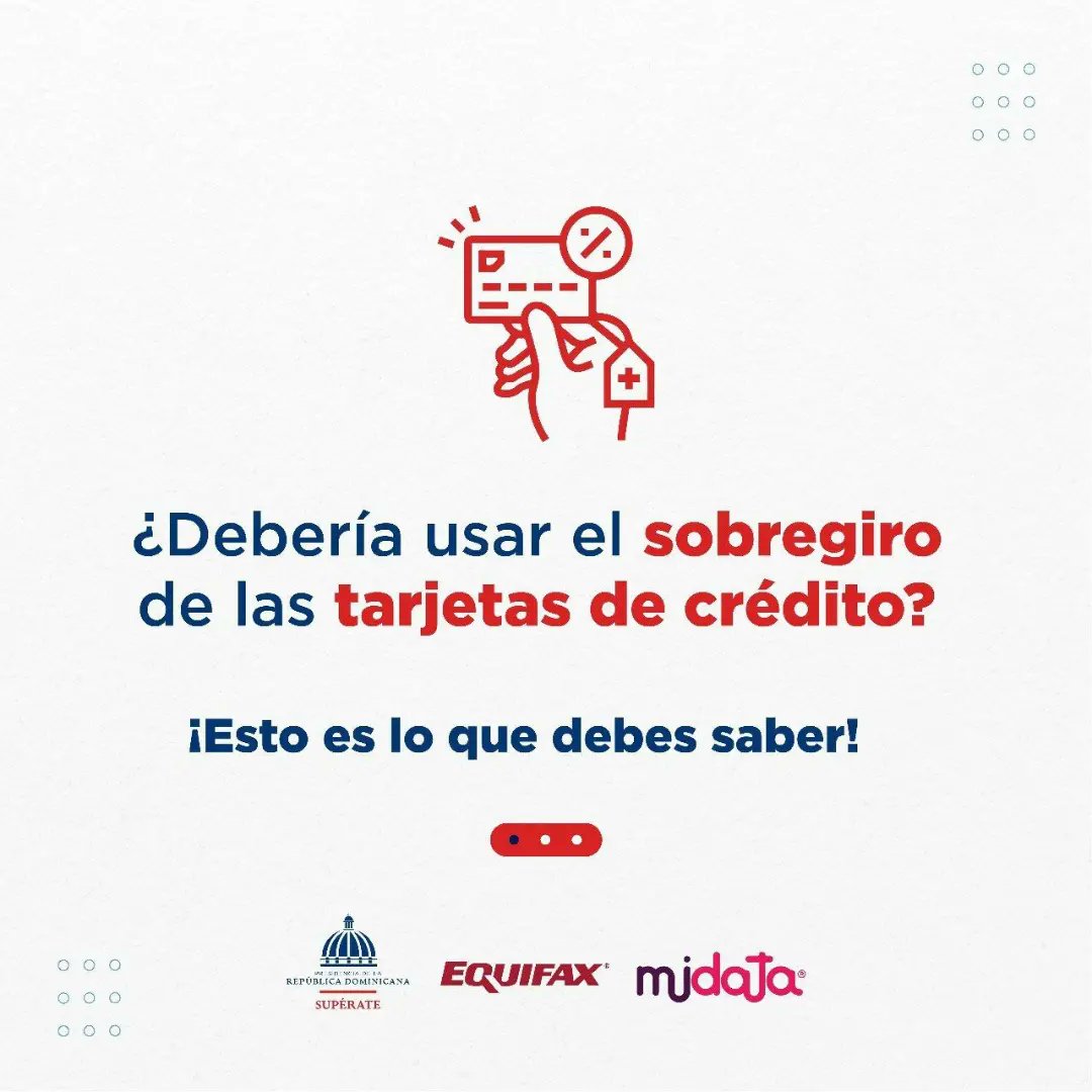 SuperateRDO's tweet photo. ⚠️ ¡Ten cuidado! ⚠️ Usar el sobregiro de tu tarjeta de crédito puede afectar negativamente tu historial crediticio. #EducaciónFinanciera #MiData https://t.co/OJ7txF3yUh
