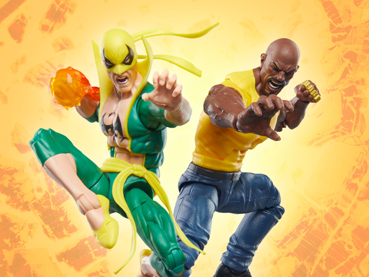 The New Avengers Marvel Legends Iron Fist & Luke Cage Two-Pack available for pre-order! bit.ly/4b58Owz #avengers #marvel #marvellegends #avengersmarvellegends #ironfits #lukecage #bigbadtoystore #bbts