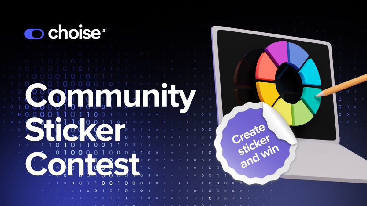 Telegram Sticker Contest with Choise.ai Shine by combining your creativity with your passion for crypto What's in Store? - A full week of creativity and competition - A whopping $3000 awaits the most creative minds This contest is your platform to express your…