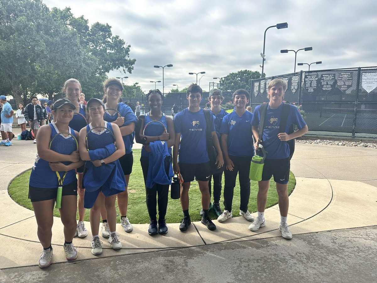 District Day 2!  This is for a spot at Regionals!  It’s an all Bos final in Boys Singles and Girls Doubles, and Noah and Michi are playing for third and hoping for a playback in Boys Doubles!! <a href="/boswellhs/">Boswell High School</a> <a href="/emsisdathletics/">EMS ISD Athletics</a>