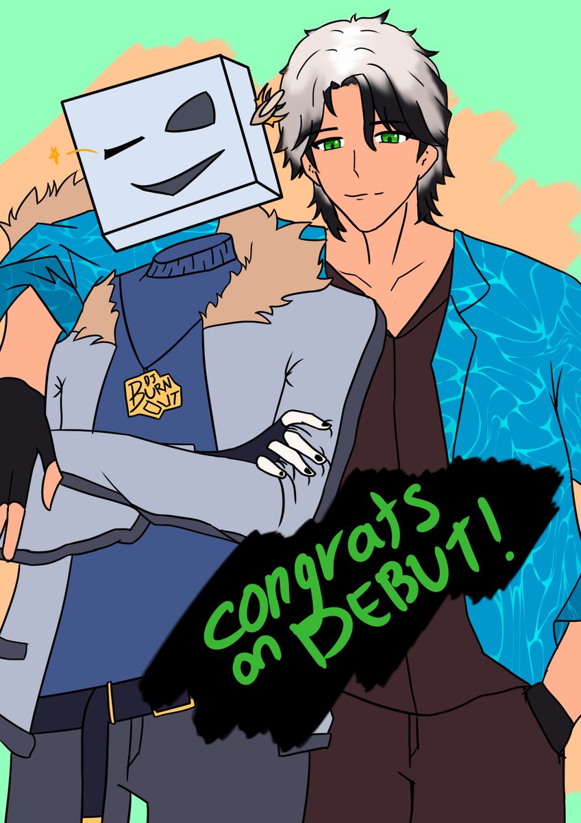 CamsArts's tweet photo. little late but congrats!! π₯³π₯³
to ma boy @DBurnoutt π©΅
I LUUUUH DI SHIIIII
#CAMSvas #dburnartt ? #VtuberES #Vtuber #VTuberUprising https://t.co/lLnviJXnOx