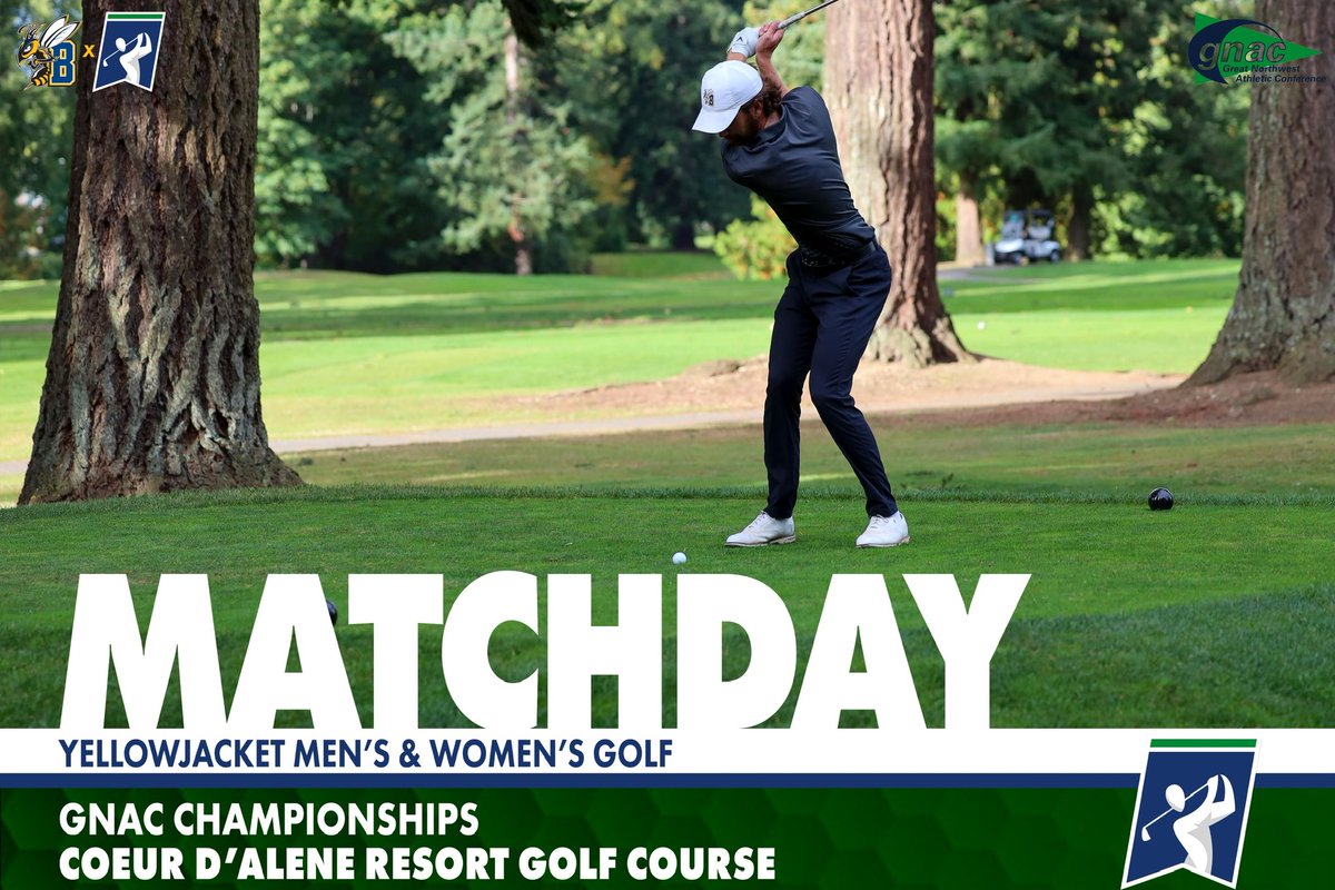Matchday Program Golf 🚨MATCHDAY🚨 🆚GNAC CHAMPIONSHIPS ⛳️Coeur d’Alene Resort Golf Course 🏌️♂️ ...