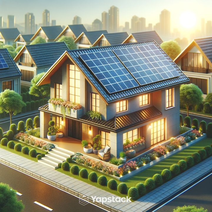 🏡 Did you know that homes with solar panels sell for 4.1% more on average? Investing in solar energy not only benefits the environment but can also increase the value of your home! 🌞 #GreenHomes #RealEstateInsights