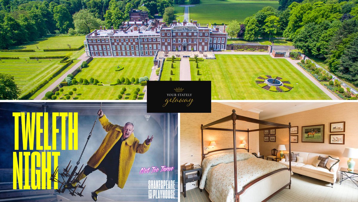 In celebration of #Shakespearesbirthday, we are thrilled to announce a special event on Sat 29 June! Enjoy an overnight stay, pre-theatre dinner & Twelfth Night @shakespeareNP 🎭 Don't miss this unforgettable experience! brnw.ch/21wJ5y4 #shakespeares #luxurystay