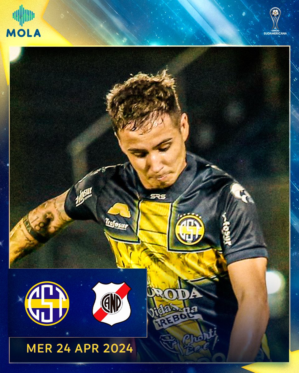 🔴 LIVE 🔴

@CST_1935 🆚 #NacionalPotosí

🎙️ @BertoneEugenio 

Guardalo qui 👉 mola.tv/liveEventDetai…

#Mola #NessunDorma #CopaSudamericana #LaGranConquista #SportivoTrinidense