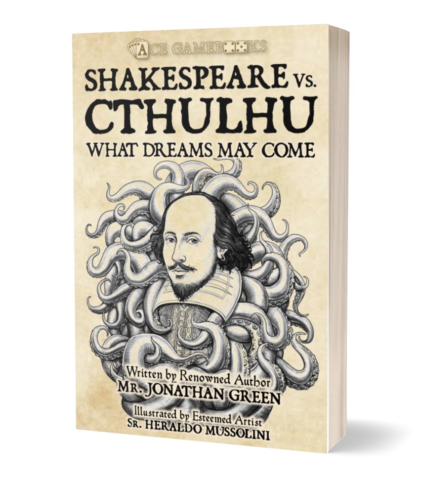 @lavietidhar Any chance of a shout-out for Shakespeare Vs. Cthulhu: What Dreams May Come by Jonathan Green on @Kickstarter? “I can no other answer make but thanks, and thanks…” #ShakespeareDay #PleaseShare kickstarter.com/projects/jonat…