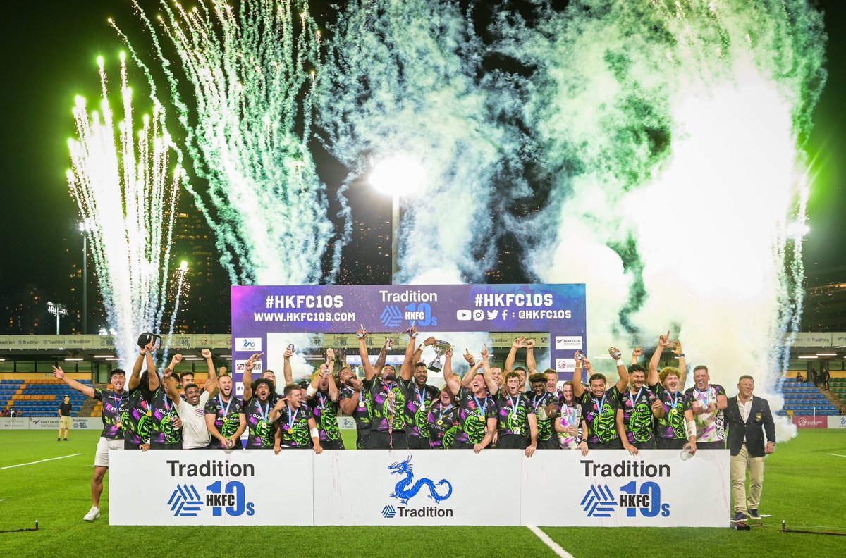 “What a start to the Shogun era! (said Mike Friday, Shogun Rugby Chairman). @mikefriday09 ​ Finally, after our 12th attempt, the men winning the Hong Kong 10’s was very special indeed.