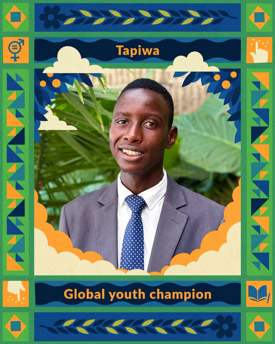 “No matter what our disability, we can do it. We can achieve our goals no matter what. Let me win, but if I cannot win, let me be brave in the attempt.”

Meet Tapiwa, #EqualWorld youth champion, raising his voice for #DisabilityInclusion 🙌🏾

campaigning.sightsavers.org/story/tapiwa/
#Youth2030