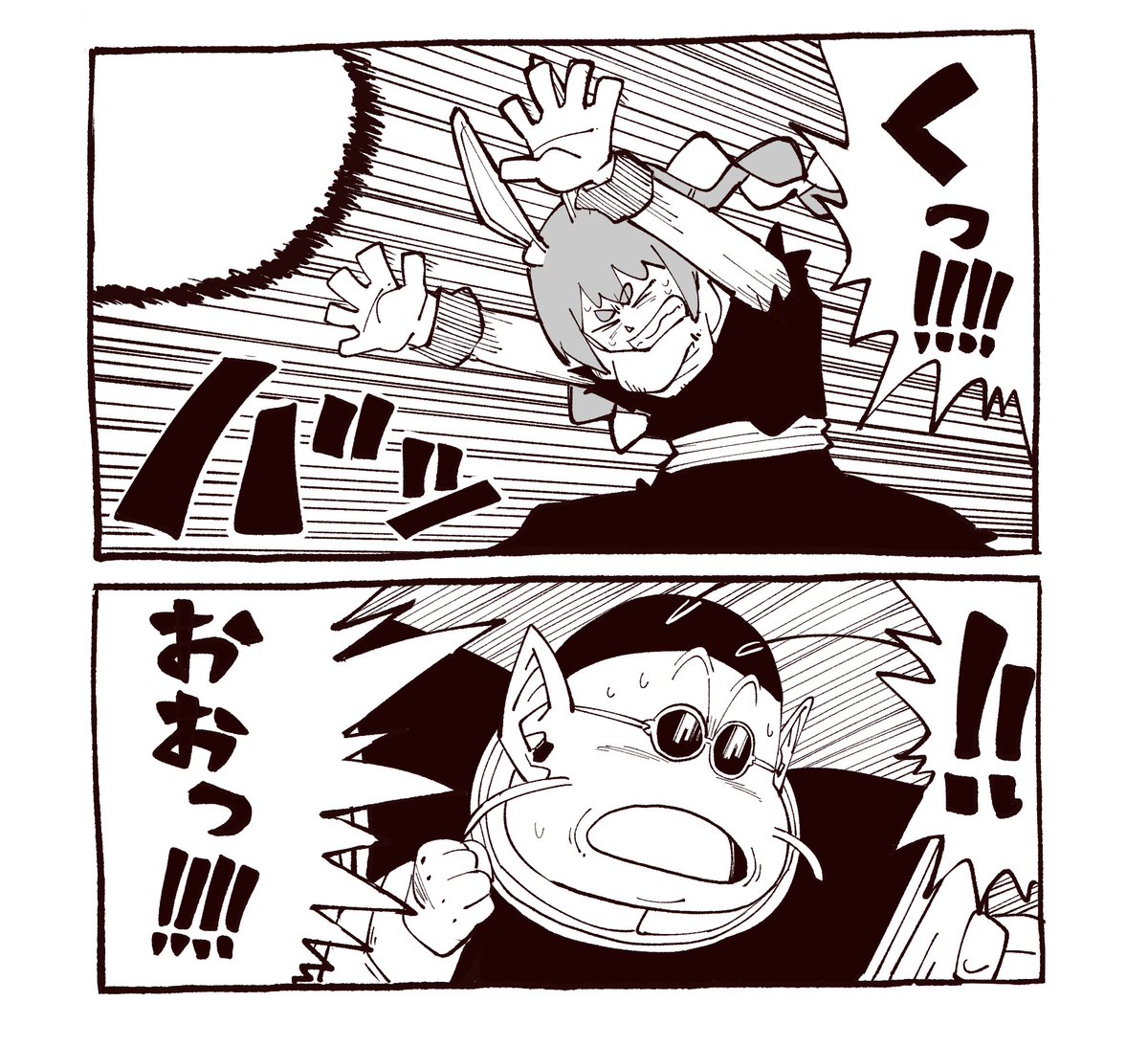 はねかえせぺこらっ!!!そいつは味方だっ!!!
悪の気がない者なら はねかえせるはずだっ!!!
#ぺこらーと 