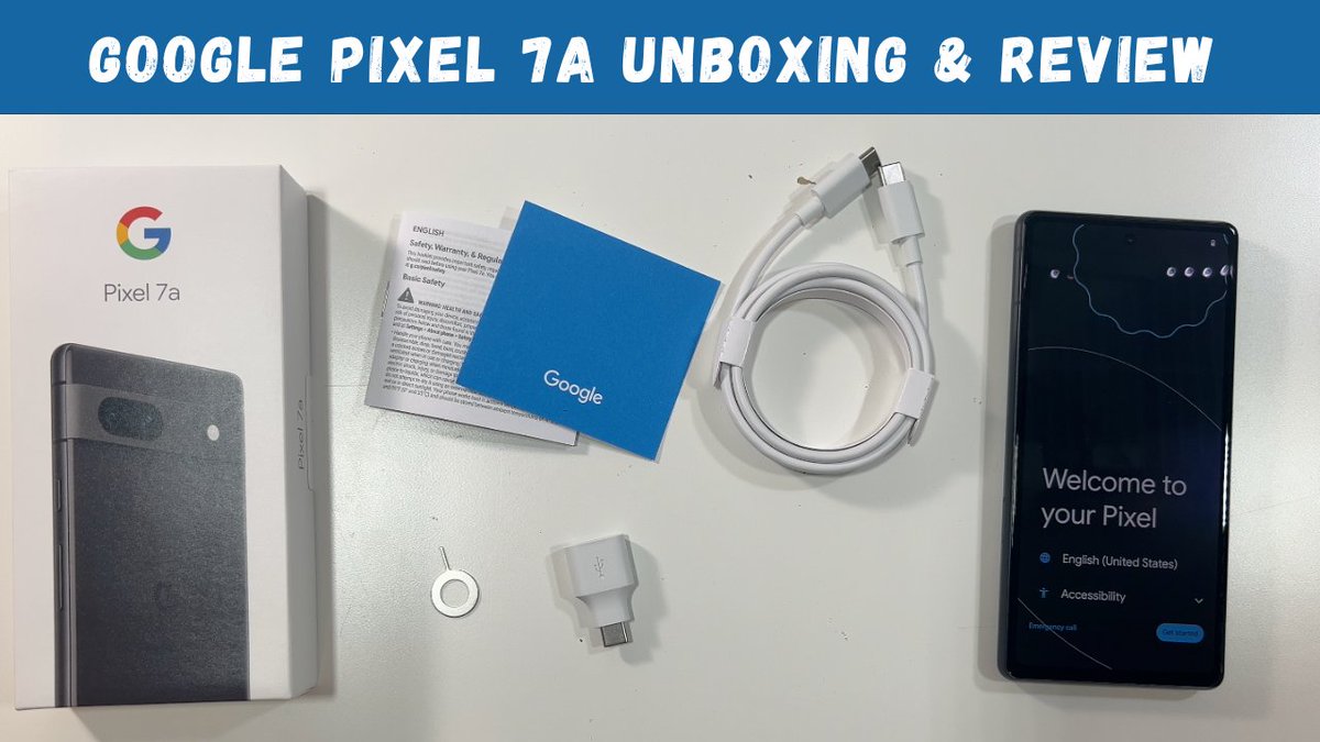 Today we unbox and review the Google Pixel 7a. I love @madebygoogle devices. Today I upgraded (maybe..??) to a #Pixel7a. See the unboxing, the specs and what I think about this #GooglePixel device after using it. youtu.be/pz0ep5O8Rjc #MadebyGoogle #Pixel7aReview #TeamPixel