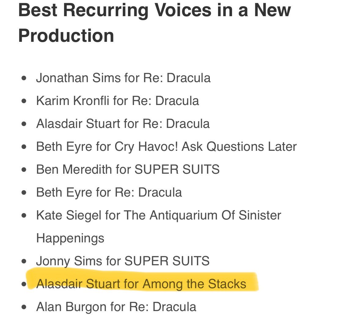 Among The Stacks will return! tweet media