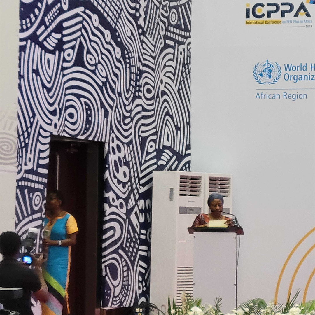 👏Hon. Ummy Alli Mwalimu, Minister of Health Tanzania, at #ICPAA2024 #PENPlus talking about the need to share knowledge & innovation to address NCDs. According to her, we need multi-stakeholder action, combined resources and expertise to #ActOnNCDs. tancda