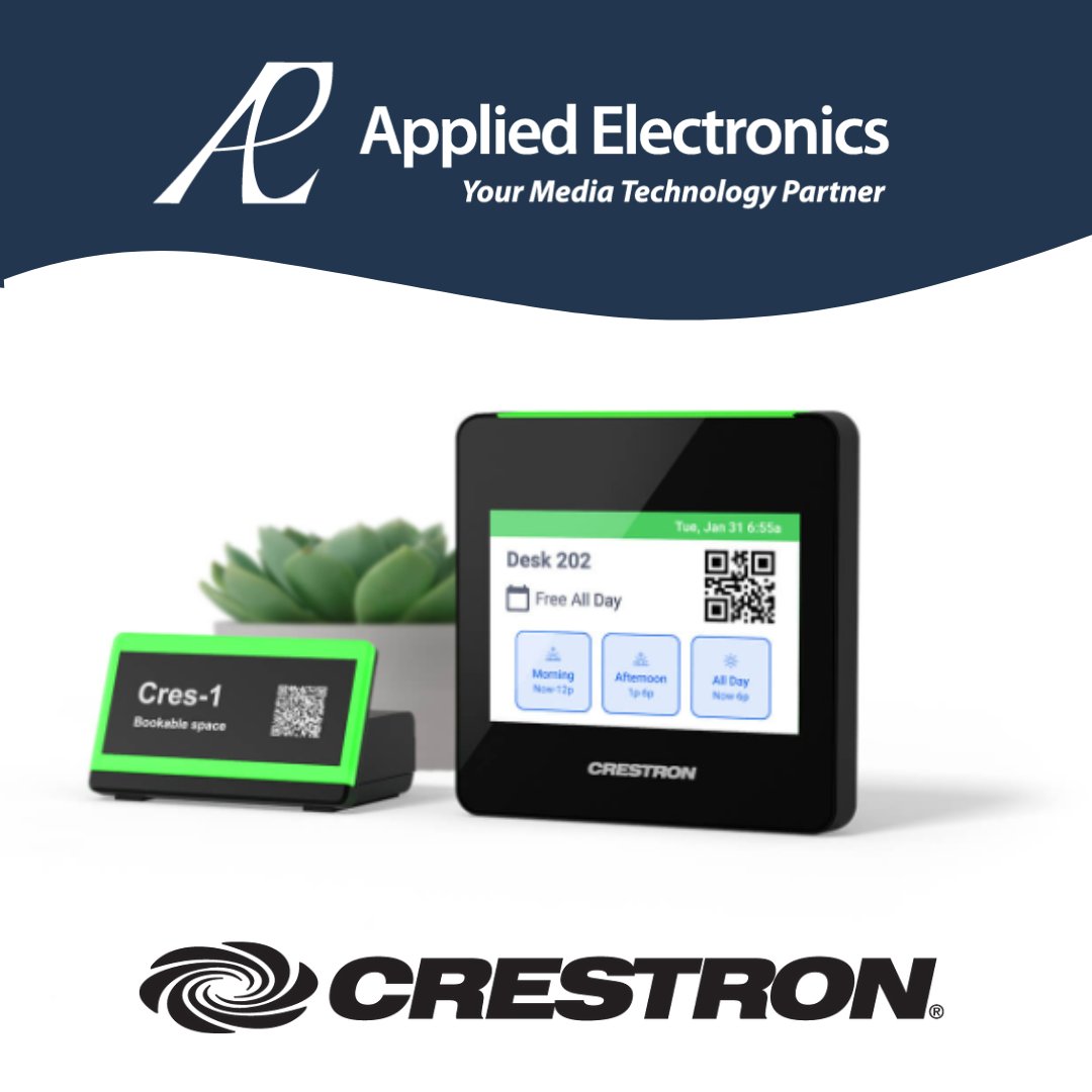 Applied_tweets's tweet image. Extend the benefits of room scheduling seamlessly to your desk. 💻📅
Ready to elevate your workplace experience? Request a demo now : 👇
hubs.li/Q02tMV1t0
 
#Crestron #DeskScheduling #EfficiencyBoost #AppliedElectronics