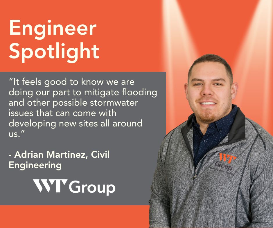 Meet Adrian Martinez, one of our stellar #engineers at WT Group! Adrian embodies the very essence of #engineering, with a combination of problem-solving & the joy of bringing ideas to life. Learn more about his journey to a career in #CivilEngineering: hubs.la/Q02tMQK_0